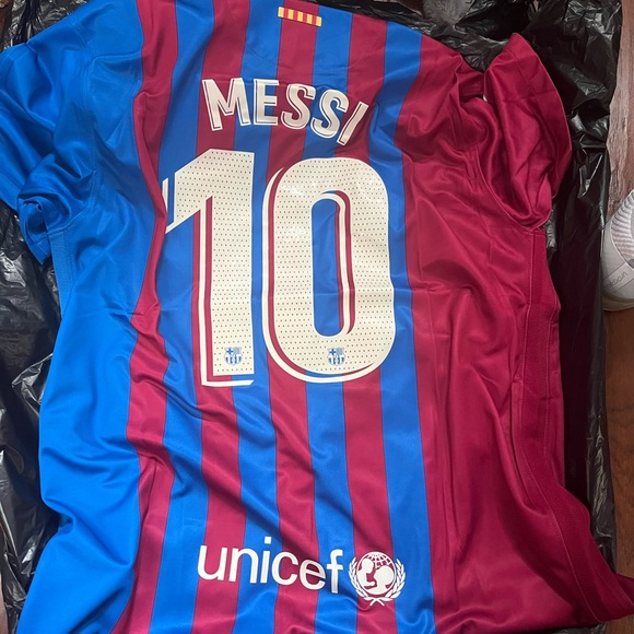 Nike Lionel Messi FC Barcelona Vapor Match Home Jersey 2020/21